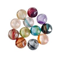 Fashion Resin Cabochons, Round, DIY, more colors for choice, 20x20x8.50mm, Approx 100PCs/Bag, Sold By Bag