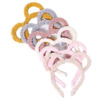 Hair Bands, Plush, cute & for woman, more colors for choice, 450mm, Sold By PC