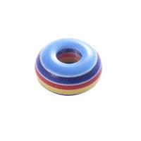 Striped Resin Beads, DIY, mixed colors, 8x14mm, Approx 50PCs/Bag, Sold By Bag