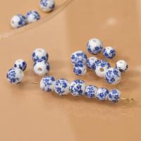 Printing Porcelain Beads, DIY & different size for choice, Sold By PC