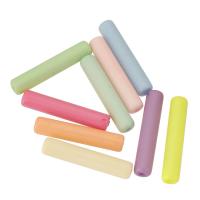Solid Color Akril gyöngyök, Oszlop, DIY, több színt a választás, 25x5x5mm, Lyuk:Kb 1mm, Kb 1500PC-k/Bag, Által értékesített Bag