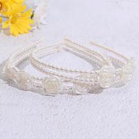 Hair Bands, Plastic Pearl, different styles for choice & for woman, white, 450mm, Sold By PC