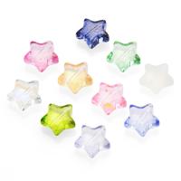 Lampwork Beads Star plated DIY 10mm Sold By PC