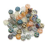 Crystal Beads, Four Leaf Clover, plated, DIY, more colors for choice, 8mm, Sold By PC