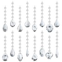 Hanging Ornaments Crystal with Iron polished Sold By PC