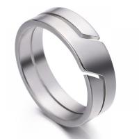 Палец кольцо из нержавеющей стали, Нержавеющая сталь 304, ювелирные изделия моды & Мужская & разный размер для выбора, оригинальный цвет, 6.10x1.30mm, продается PC