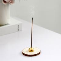 Wood Incense Seat, half handmade, for home and office & durable, 53x15mm, Sold By PC