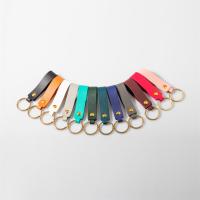 Bag Purse Charms Keyrings Keychains, PU Leather, with Iron, Unisex, more colors for choice, 85*16mm,25mm, Sold By PC