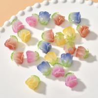 Harz Perle, Blume, Epoxidharzklebstoff, DIY, keine, 14x15mm, Bohrung:ca. 0.9mm, verkauft von PC
