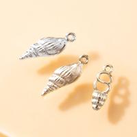 Zinc Alloy Pendants Conch plated DIY nickel lead & cadmium free Sold By Bag