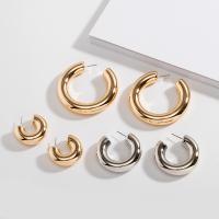 Tibetan Style Stud Earring, plated, fashion jewelry & different size for choice & for woman, more colors for choice, nickel, lead & cadmium free, Sold By Pair