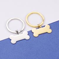 Stainless Steel Key Clasp, 304 Stainless Steel, Vacuum Ion Plating, Unisex, more colors for choice, 31x16mm, Sold By PC