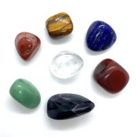 Natural Stone Decoration, polished, random style, mixed colors, 14-35mm, Sold By PC