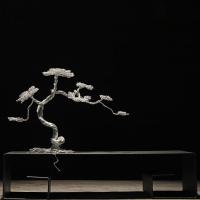 aluminium décoration d'objet artisanal, arbre, fait à la main, pour la maison et le bureau & durable, protéger l'environnement, sans nickel, plomb et cadmium, 230x160mm, Vendu par PC