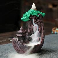 Backflow Incense Burner Resin handmade for home and office & durable Sold By PC