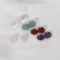 Hair Accessories DIY Findings, Gemstone, Dome, polished, different materials for choice, 8mm, Sold By PC