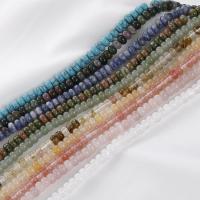 Gemstone Jewelry Beads, polished, DIY & different materials for choice, 4x6mm, Hole:Approx 1mm, Approx 96PCs/Strand, Sold By Strand