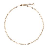 Titanium Steel Necklace, gold color plated, fashion jewelry & for woman, 400mm, Sold By PC