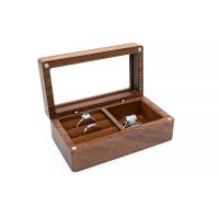Multifunctional Jewelry Box Wood with Velveteen Rectangle portable & dustproof & for woman Sold By PC