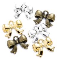 Zinc Alloy Bowknot Pendants plated DIY nickel lead & cadmium free Approx 2mm Sold By PC