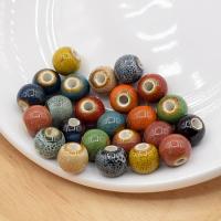 Contas de joias de porcelana, Roda, DIY, Mais cores pare escolha, 8mm, Aprox 200PCs/Bag, vendido por Bag