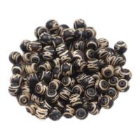 Natural Tibetan Agate Dzi Beads 8mm Sold By PC
