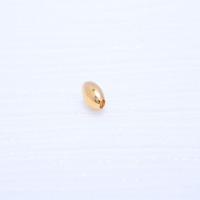 Brass Spacer Beads, real gold plated, DIY, nickel, lead & cadmium free, 3x6mm, Approx 100PCs/Bag, Sold By Bag
