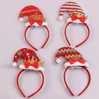 Christmas Headband, Caddice, handmade, cute & different designs for choice, 230x140mm, Sold By PC