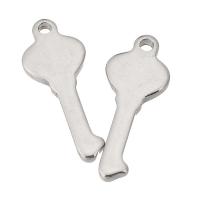 Stainless Steel Pendants 201 Stainless Steel Key fashion jewelry & Unisex original color Approx 1.5mm Sold By PC