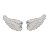 Stainless Steel Pendants 201 Stainless Steel Angel Wing fashion jewelry & Unisex original color Approx 0.5mm Sold By PC