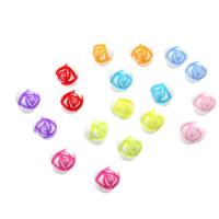 Akryl smycken pärlor, Rose, DIY & kemdisk, fler färger för val, 9.50x7.90mm, Ca 1390PC/Bag, Säljs av Bag