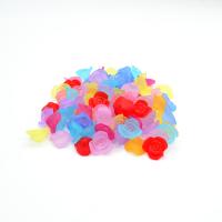 Frostad akryl pärlor, Rose, DIY & frosted, fler färger för val, 15.30x8.30mm, Ca 710PC/Bag, Säljs av Bag