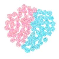 Perles miracles acryliques, Acrylique, fleur, DIY, plus de couleurs à choisir, 8.60x4.30mm, Environ 2500PC/sac, Vendu par sac