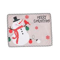 Christmas Placemats , Cloth, handmade, cute & different designs for choice, 440x335mm, Sold By PC