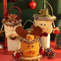 paño Bolsa de manzana de Navidad, hecho a mano, Lindo & diferentes estilos para la opción, 180x190mm, Vendido por UD