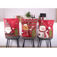 Linen Christmas Chair Cover, handmade, cute & different styles for choice, 450x560mm, Sold By PC