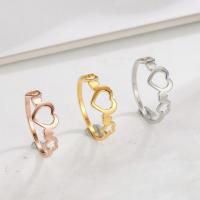 Палец кольцо из нержавеющей стали, Нержавеющая сталь 304, ювелирные изделия моды & Мужская & разный размер для выбора, Много цветов для выбора, продается PC