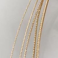 Gold Filled Wire, 14K gold-filled, for woman, Sold By m