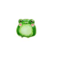 Enamel Brooch, Brass, Frog, gold color plated, Unisex, nickel, lead & cadmium free, 27x26mm, 10PCs/Lot, Sold By Lot