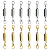 Brass Magnetic Clasp, plated, DIY & different size for choice, more colors for choice, nickel, lead & cadmium free, Sold By Set