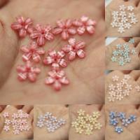Resin Jewelry Beads, Flower, DIY, more colors for choice, 10mm, 100PCs/Bag, Sold By Bag
