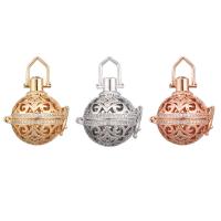 Floating Charms Pendant, Brass, plated, micro pave cubic zirconia & for woman, more colors for choice, nickel, lead & cadmium free, 20-30mm, Sold By PC
