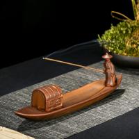 Porcelain Incense Seat, handmade, for home and office & durable, 260x50x75mm, Sold By PC