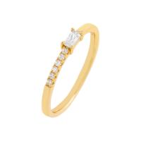 Cubic Zirconia Micro Pave Brass Ring, gold color plated, micro pave cubic zirconia & for woman, more colors for choice, Sold By PC