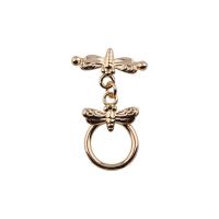 Brass Toggle Clasp, real gold plated, DIY & different styles for choice, nickel, lead & cadmium free, 18-25mm, Sold By Set