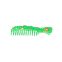 Acrylic Alligator Hair Clip, with Tibetan Style, Comb, handmade, for woman, more colors for choice, 75mm, Sold By PC