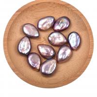 Natural Freshwater Pearl Loose Beads, Baroque, DIY & different styles for choice & for woman, purple, 12x16mm, Sold By PC