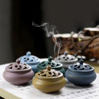 Natural Fragrant  Incense Cones , Porcelain, handmade, for home and office & durable, more colors for choice, 100x80mm, Sold By PC