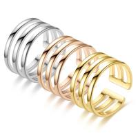 Titanium Steel Finger Ring, fashion jewelry & Unisex, more colors for choice, 10x1.20mm, Sold By PC