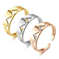 Titantium Steel δάχτυλο του δακτυλίου, Titanium Steel, κοσμήματα μόδας & για άνδρες και γυναίκες, περισσότερα χρώματα για την επιλογή, 6x1.20mm, Sold Με PC